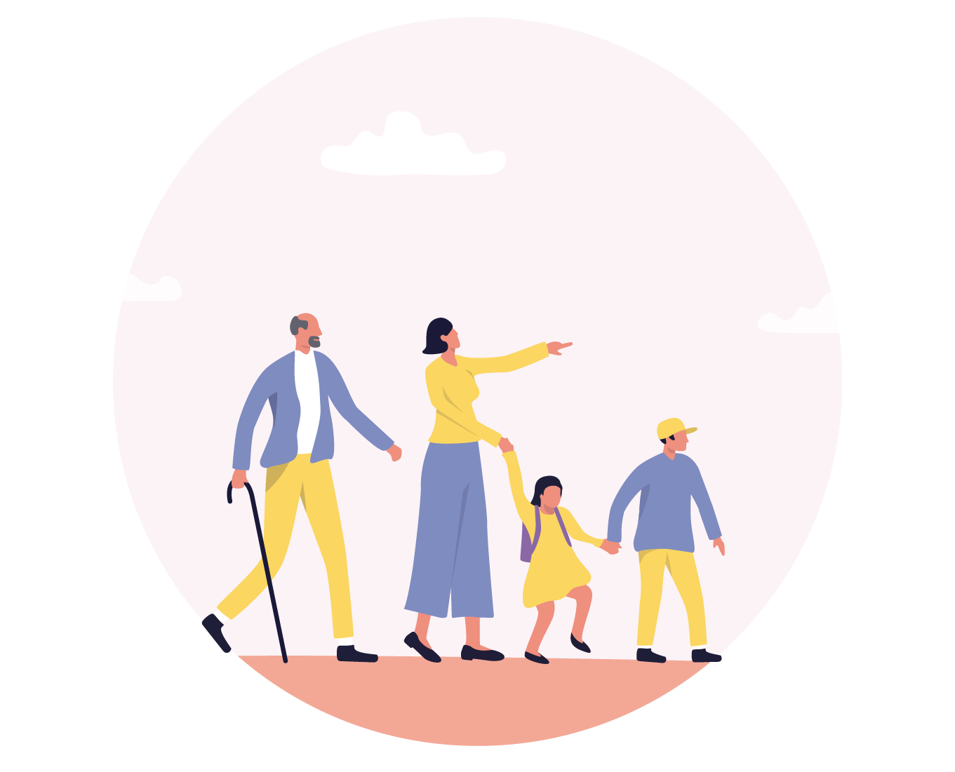 Enfance à l'âge adulte