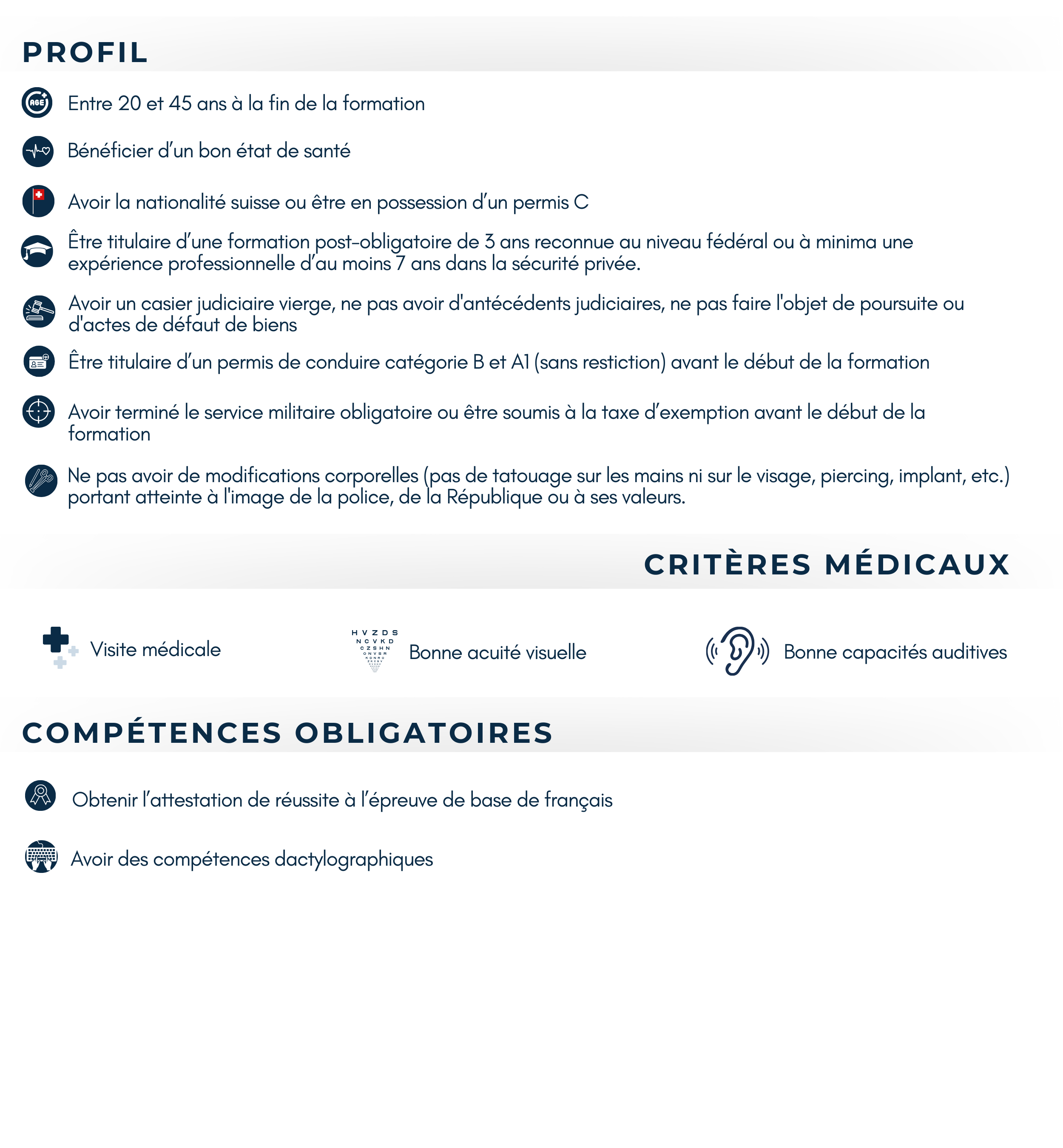 Conditions