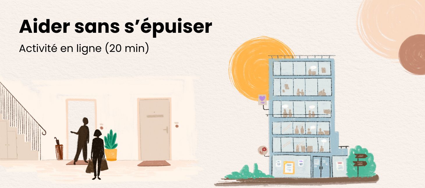 Aider sans s'épuiser
