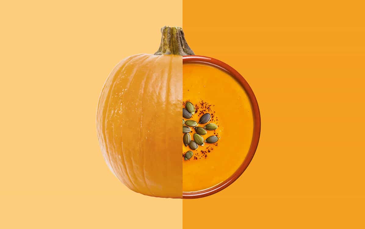 ​Courge datée | Un velouté de courges