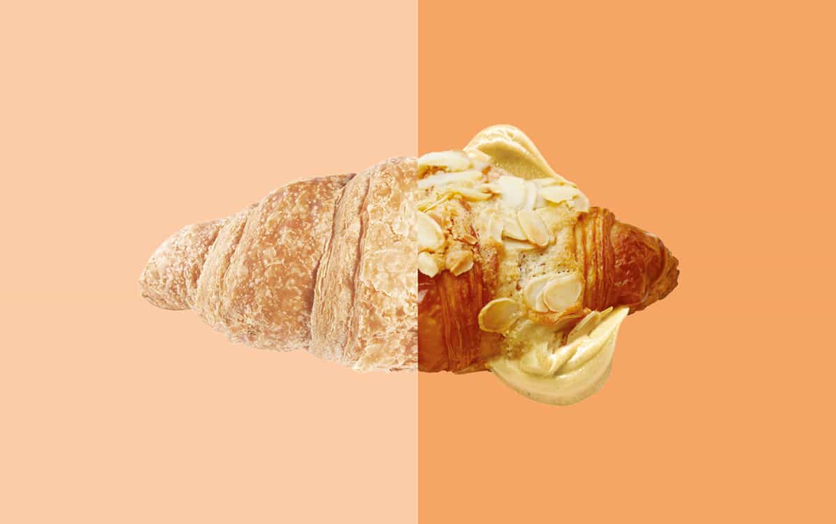 ​CROISSANT DE LA VEILLE | Croissants aux amandes