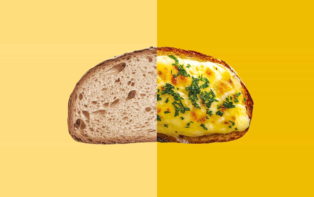 ​PAIN RASSIS | CROUTE AU FROMAGE