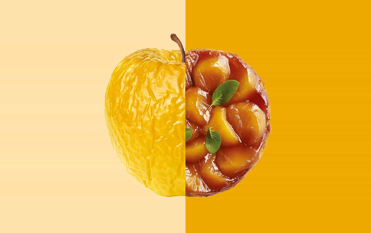 Pomme flétrie | Tarte tatin