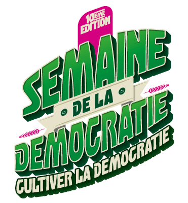 Logo de la Semaine de la démocratie 2024