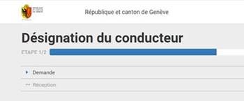 Nouvelle version de la "désignation du conducteur"