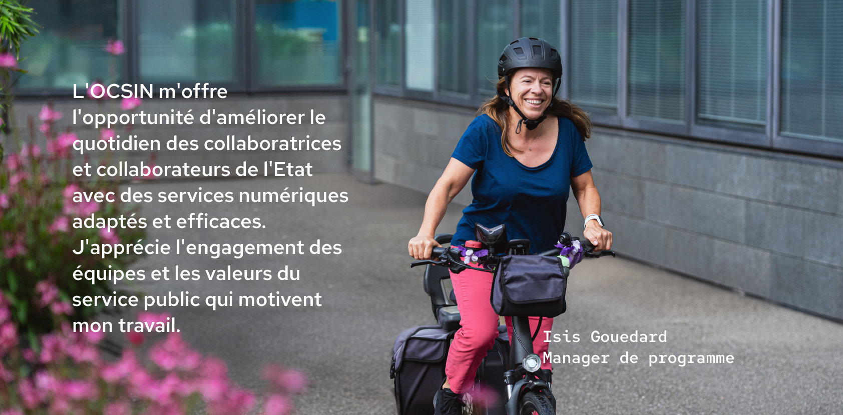 Témoignage d'Isis Gouedard - Manager de programme