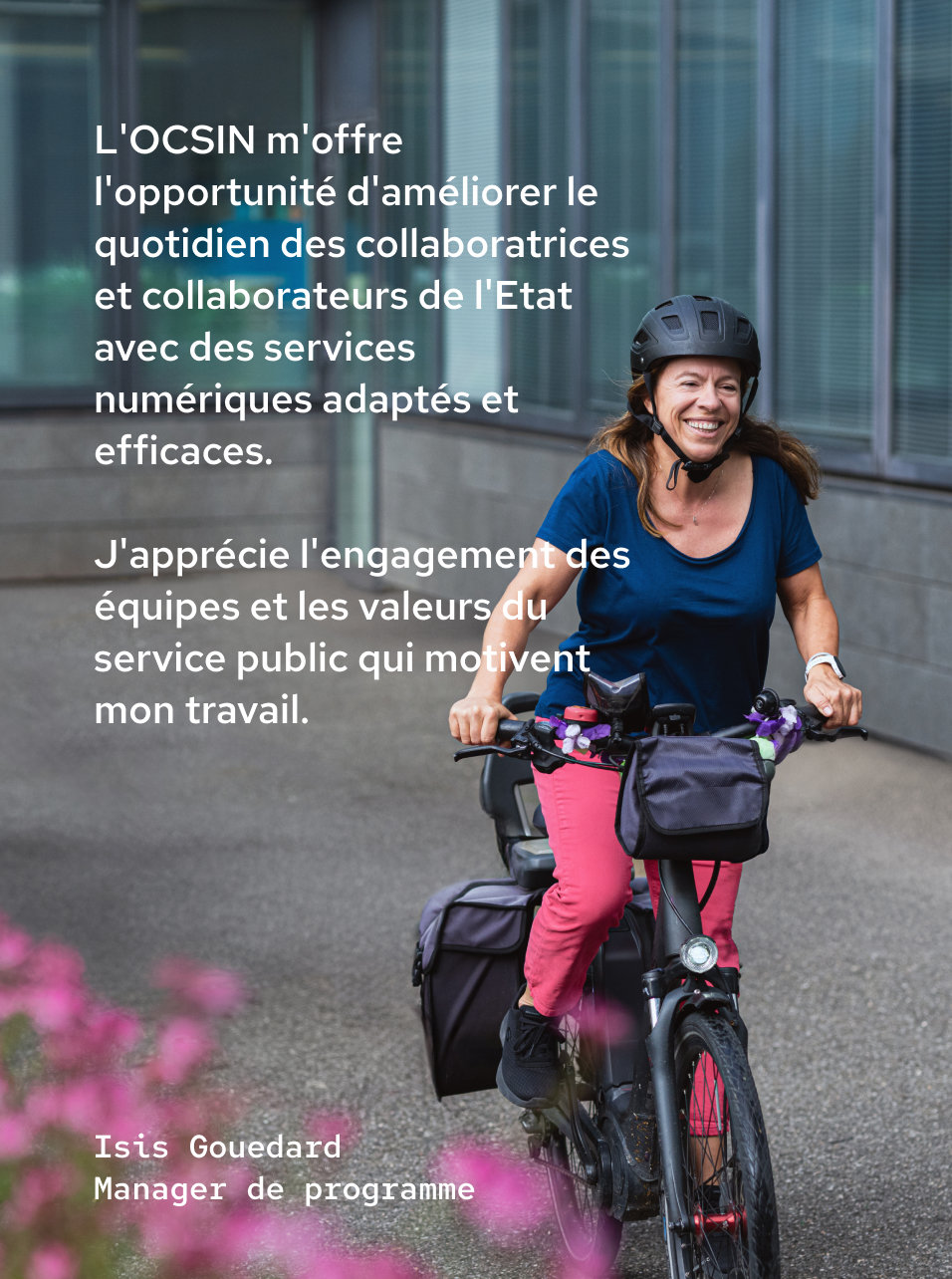 Témoignage d'Isis Gouedard - Manager de programme
