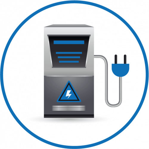 image bornes de recharge électrique