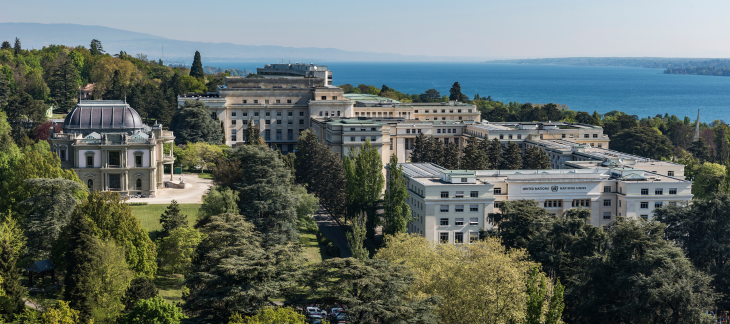 Vue du Palais des Nations © Luca Fascini